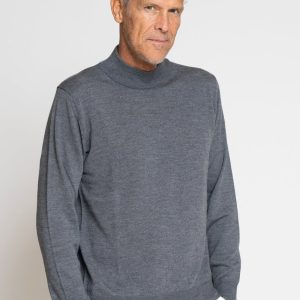 Lupetto Super Fine Grigio Melange
