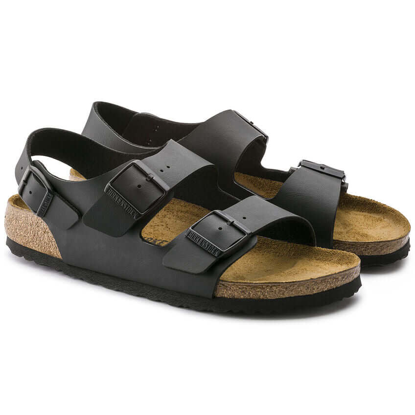 Birkenstock Milano Black Birko-Flor - immagine 4