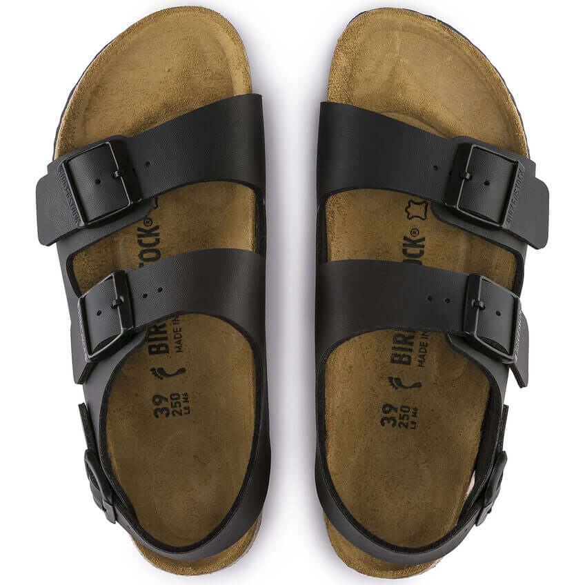 Birkenstock Milano Black Birko-Flor - immagine 5