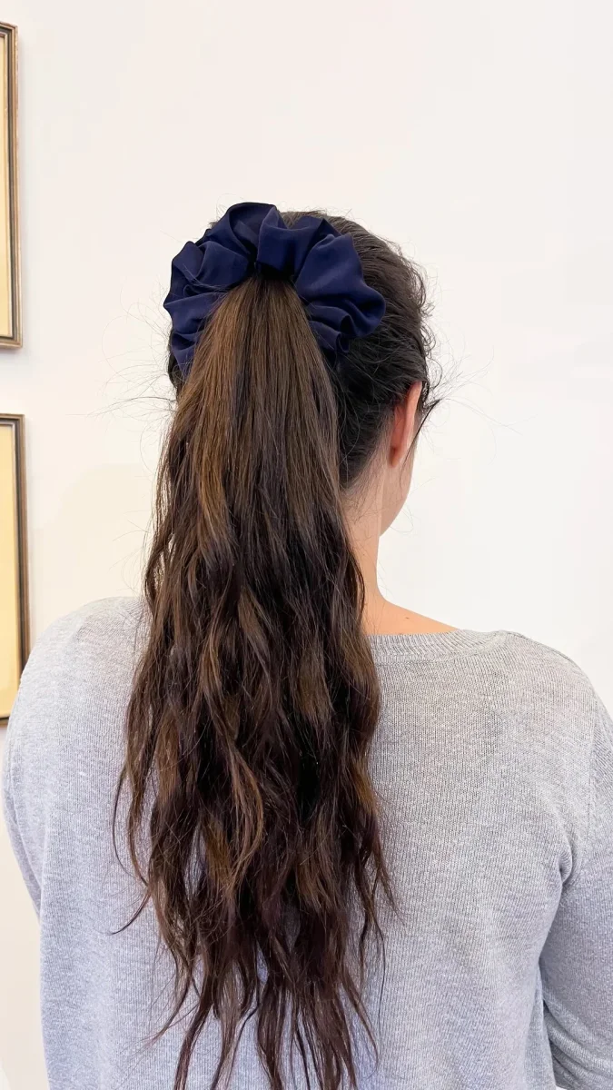 Elastici per capelli seta tinta unita - immagine 7