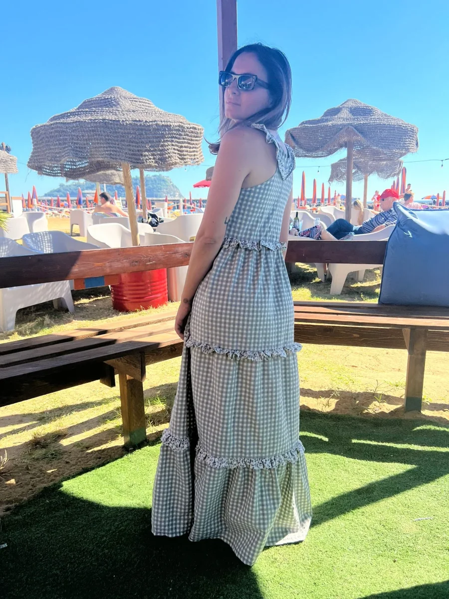 Abito lungo vichy woman - immagine 5