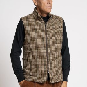 Vest in lana pied-de-poule - Realizzabile Anche Su Misura