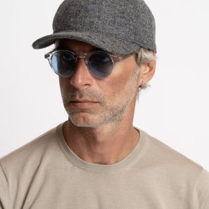 Cap in Shetland Moon Grigio Scuro