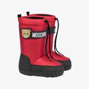 Stivali da neve in nylon Moschino Teddy Bear
