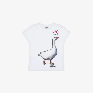 T-shirt in jersey Goose