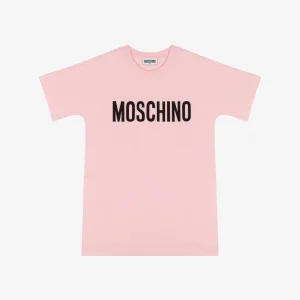 Abito in jersey Logo Print
