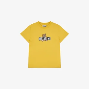 T-shirt in jersey di cotone Moschino teddy Bear