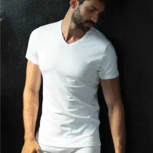 T-shirt Uomo mezza manica Armata di Mare SCOLLO A V art. GT109