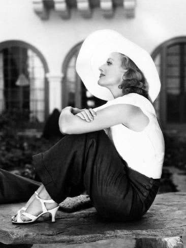 Pantalone Milly in lana Flanella vintagestyle anni 40 - immagine 3
