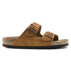 Birkenstock Arizona SFB Mink Suede Leather