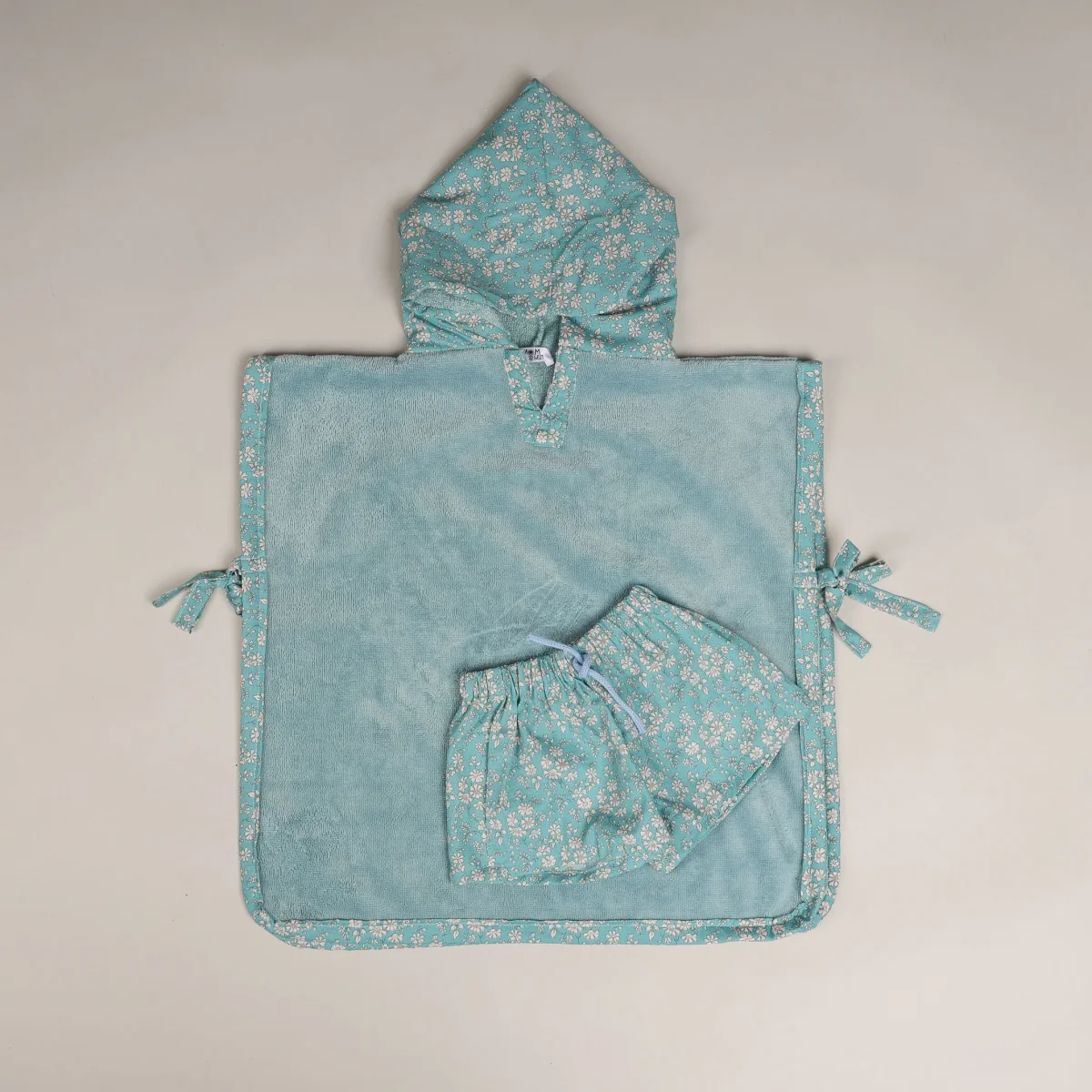 PONCHO BABY MARE BAMBOO - immagine 6