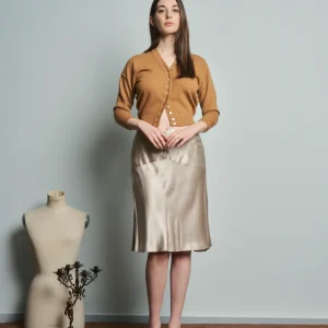 Cardigan anni 50 in cashmere firmato Saks Fifth Avenue