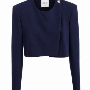 CROP BLAZER MAYA navy SILENCE