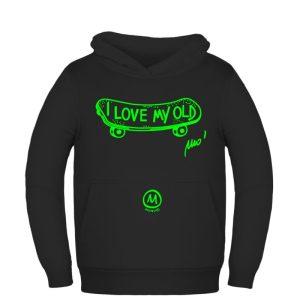 Felpa bambino skate “I love my old” LOLA