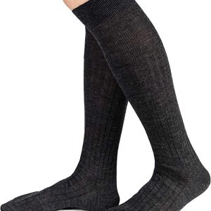 Calza lunga Ciocca art. 560 in misto lana a costa larga