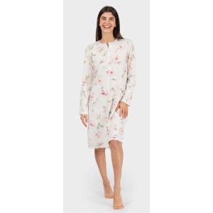 Camicia da notte donna Zero Pigiamore in caldo cotone art. 4552