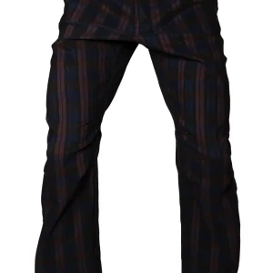 Men’s ultra stretchy Prince of Wales Trousers BILLY 2