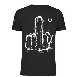 Men’s climbing t-shirt “Fuck the System” HASH ORGANIC