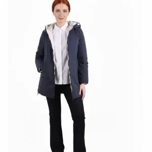 Giacca Reversibile Donna GEOX art. W5628A TC191 mod. Spherica A-comfort taffeta